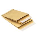 MAILmedia Faltentaschen DIN C4 mit Fenster braun mit 2,0...