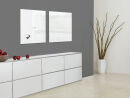 SIGEL Glas-Magnettafel artverum® 48,0 x 48,0 cm weiß