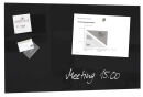 SIGEL Glas-Magnettafel artverum® 78,0 x 48,0 cm schwarz