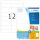 HERMA Etiketten 4669 weiß 97,0 x 42,3 mm, 100 Blatt