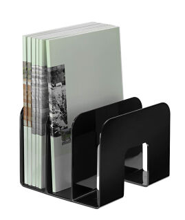 DURABLE Katalogsammler TREND schwarz 21,5 x 21,0 x 16,5 cm, 2 St.