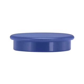 Magnete blau, Kunststoff Ø 2,4 x 0,63 cm, 10 St.