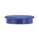 Magnete blau, Kunststoff Ø 3,8 x 1,03 cm, 10 St.