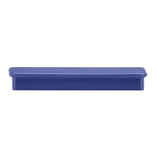 10 Magnete blau 2,8 x 5,5 x 0,75 cm