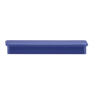 Magnete blau, Kunststoff 2,8 x 5,5 x 0,75 cm, 10 St.