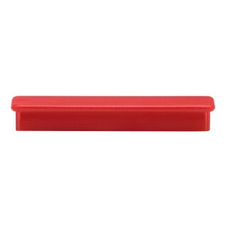 Magnete rot, Kunststoff 2,8 x 5,5 x 0,75 cm, 10 St.