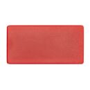 Magnete rot, Kunststoff 2,8 x 5,5 x 0,75 cm, 10 St.