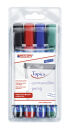edding 380 Flipchart-Marker farbsortiert 1,5 - 3,0 mm, 4 St.