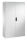 CP Stahlschrank C 2000 Acurado 9460-000 S10665 lichtgrau 4 Fachböden 120,0 x 40,0 x 195,0 cm, aufgebaut, 1 St.