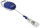 DURABLE Ausweishalter JOJO STYLE 832407, Druckknopfschlaufe, dunkelblau, 10 St.