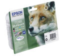 EPSON T1285M (Fuchs) schwarz, cyan, magenta, gelb Druckerpatronen, 4er-Set
