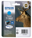 EPSON T1302XL (Hirsch) cyan Druckerpatrone