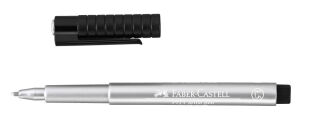 FABER-CASTELL Pitt Artist Pen Lackmarker silber 1,5 mm, 1 St.