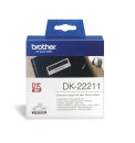 brother Endlosetikett für Etikettendrucker DK22211...