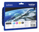 brother LC-985BK/C/M/Y schwarz, cyan, magenta, gelb...