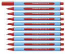 Schneider Kugelschreiber Slider Edge hellblau/rot,...