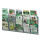 PAPERFLOW Wandprospekthalter Integral silber DIN A4 20 Fächern 116,0 x 9,0 x 73,0 cm, 5 St.
