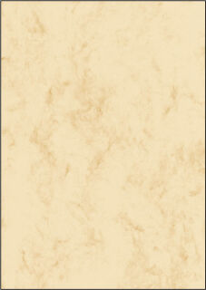 SIGEL Motivpapier Marmor beige DIN A4 90 g/qm 25 Blatt