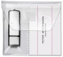 VELOFLEX 2er USB-Stick-Hüllen transparent, 10 St.