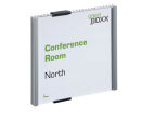 DURABLE Türschild INFO SIGN Metall silber 14,9 x...