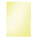 100 LEITZ Sichthüllen Premium 4100 DIN A4 gelb glatt...
