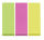 Post-it® Notes Markers Haftmarker farbsortiert 3x 100 Streifen