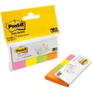 Post-it® Notes Markers Haftmarker farbsortiert 4x 50...