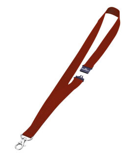 DURABLE Lanyards 813703, Textilband, rot, 10 St.