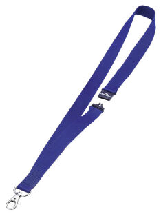 DURABLE Lanyards 813707, Textilband, blau, 10 St.
