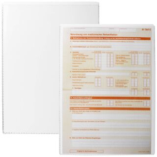 DURABLE Dokumentenhüllen transparent A5, 10 St.