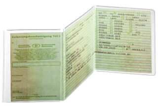 DURABLE Dokumentenhüllen transparent 21,0 x 10,5 cm, 10 St.