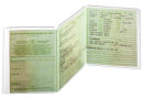 10 DURABLE Dokumentenhüllen transparent 21,0 x 10,5 cm