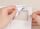 AVERY Zweckform Namensetiketten L4787-20 weiß 80,0 x 50,0 mm, 20 Blatt