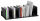 PAPERFLOW Buchstütze schwarz 85,8 x 32,3 x 23,3 cm