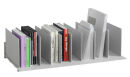 PAPERFLOW Buchstütze grau 85,8 x 32,3 x 23,3 cm, 1 St.