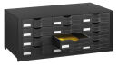 PAPERFLOW Schubladenbox  schwarz EO9H4441.01, DIN A4 mit...