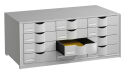 PAPERFLOW Schubladenbox  lichtgrau EO9H4442.02, DIN A4...