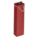 VP Geschenktüten für Flaschen rot 9,5 x 38,0...