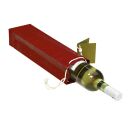 VP Geschenktüten für Flaschen rot 9,5 x 38,0 cm, 25 St.