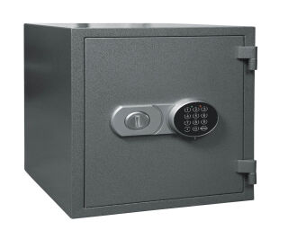 Filex Tresor 32-EL mit Feuerschutz grau 44,5 x 42,4 x 31,4 cm