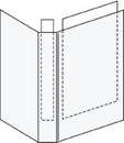 10 Esselte Präsentationsringbücher 4-Ringe weiß 3,0 cm DIN A4