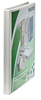 LEITZ Präsentationsringbücher 4-Ringe weiß 2,9 cm DIN A4, 6 St.