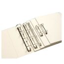 LEITZ Präsentationsringbücher 4-Ringe weiß 5,0 cm DIN A4, 6 St.