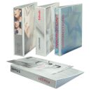 LEITZ Präsentationsringbücher 4-Ringe weiß 5,0 cm DIN A4, 6 St.