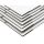 Nestler Wellpapp-Faltkartons 1-wellig weiß 27,0 x 23,0 x 11,7 cm Außenmaß, 20 St.