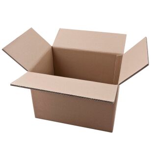 Nestler Wellpapp-Faltkartons 2-wellig braun 39,3 x 28,8 x 27,8 cm Außenmaß, 20 St.