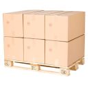 Nestler Palettierfähige Kartons 79,1 x 39,3 x 40,0...