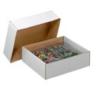 Nestler Kartons mit abnehmbarem Deckel 33,8 x 23,8 x 9,2...