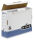 Bankers Box Archivboxen Bankers Box weiß/blau 8,0 x 26,5 x 32,7 cm, 10 St.
