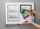 DURABLE Magnetrahmen DURAFRAME® MAGNETIC A4 schwarz...